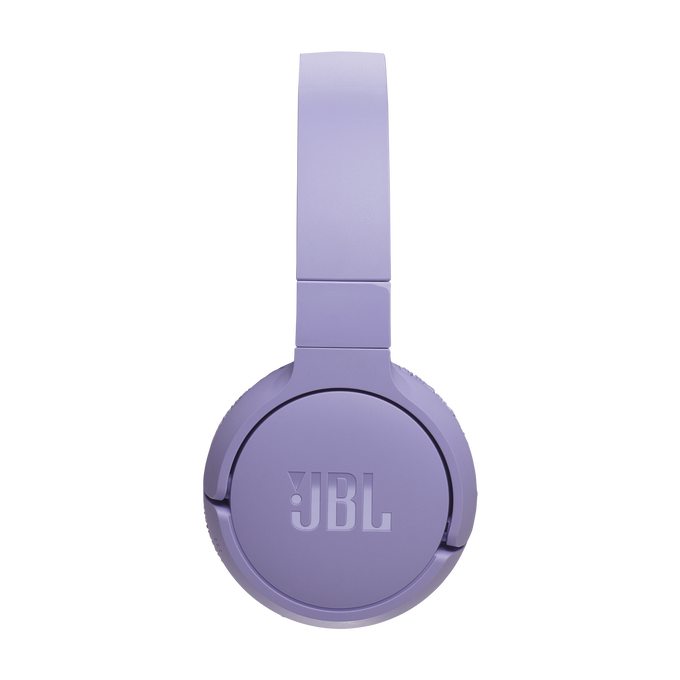 JBL Tune 670NC - Purple - Adaptive Noise Cancelling Wireless On-Ear Headphones - Left image number null